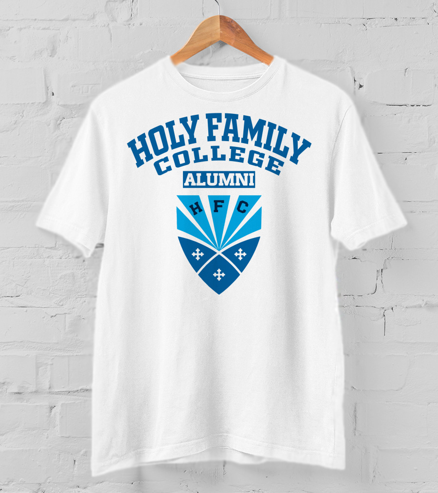 Holy Family College Alumni HFC Shield T-Shirt