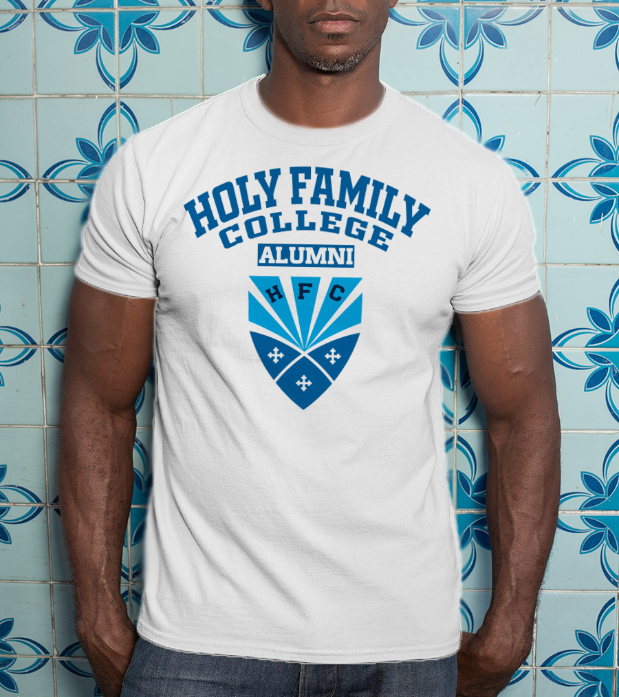 Holy Family College Alumni HFC Shield T-Shirt