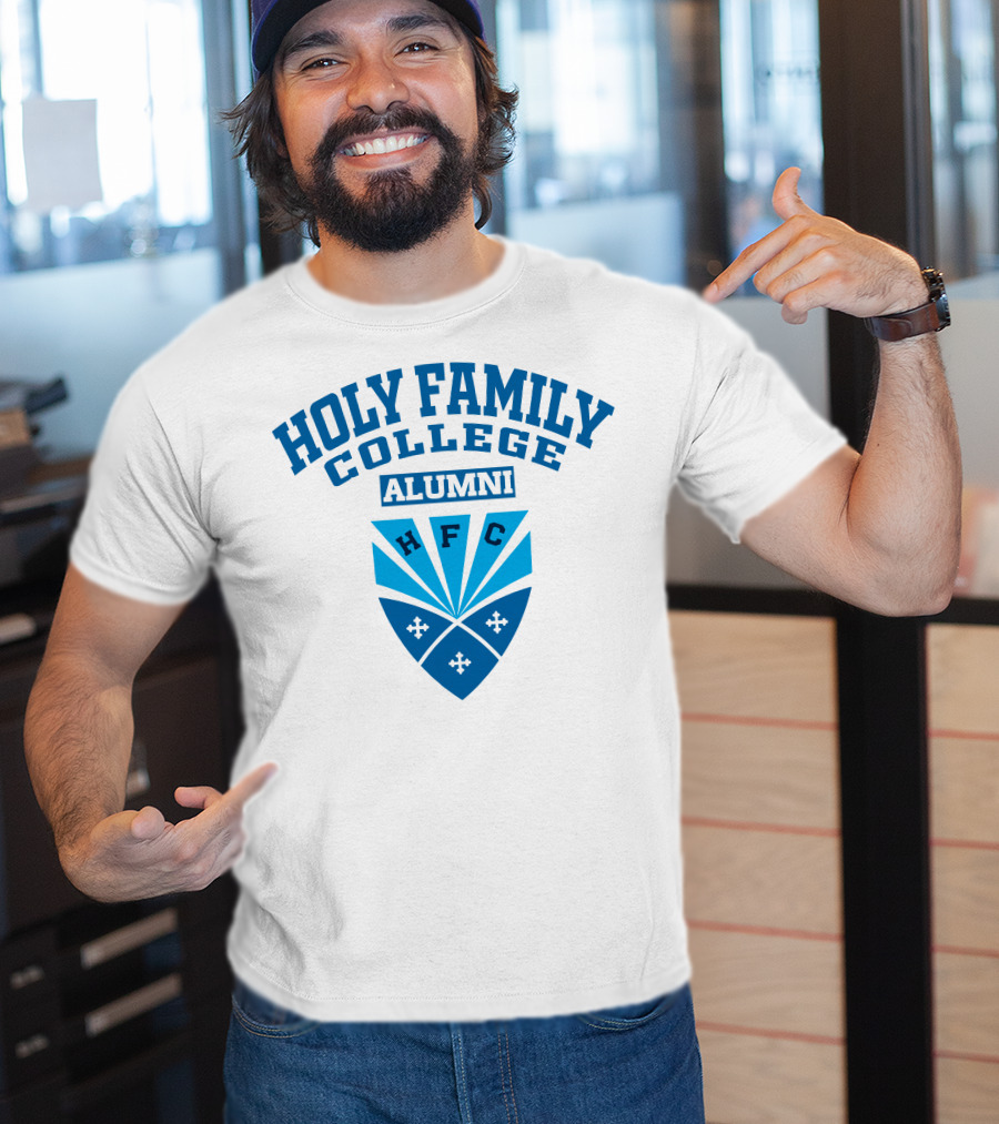 Holy Family College Alumni HFC Shield T-Shirt