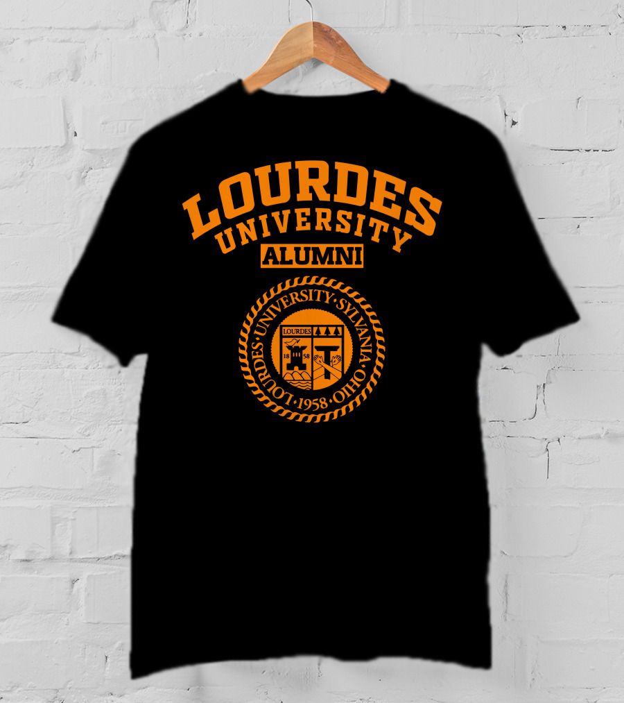 Lourdes University Alumni Seal Ohio Sylvania 1958 T-Shirt