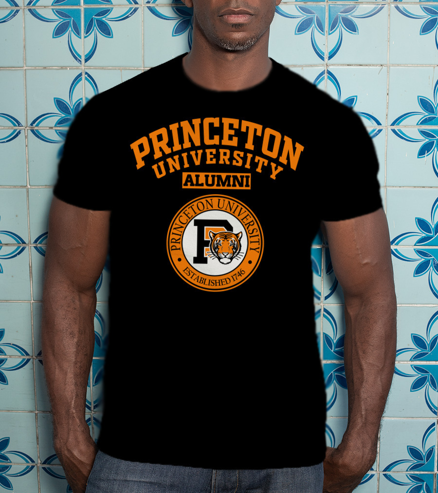 Princeton University Alumni Established 1746 Tiger Seal T-Shirt