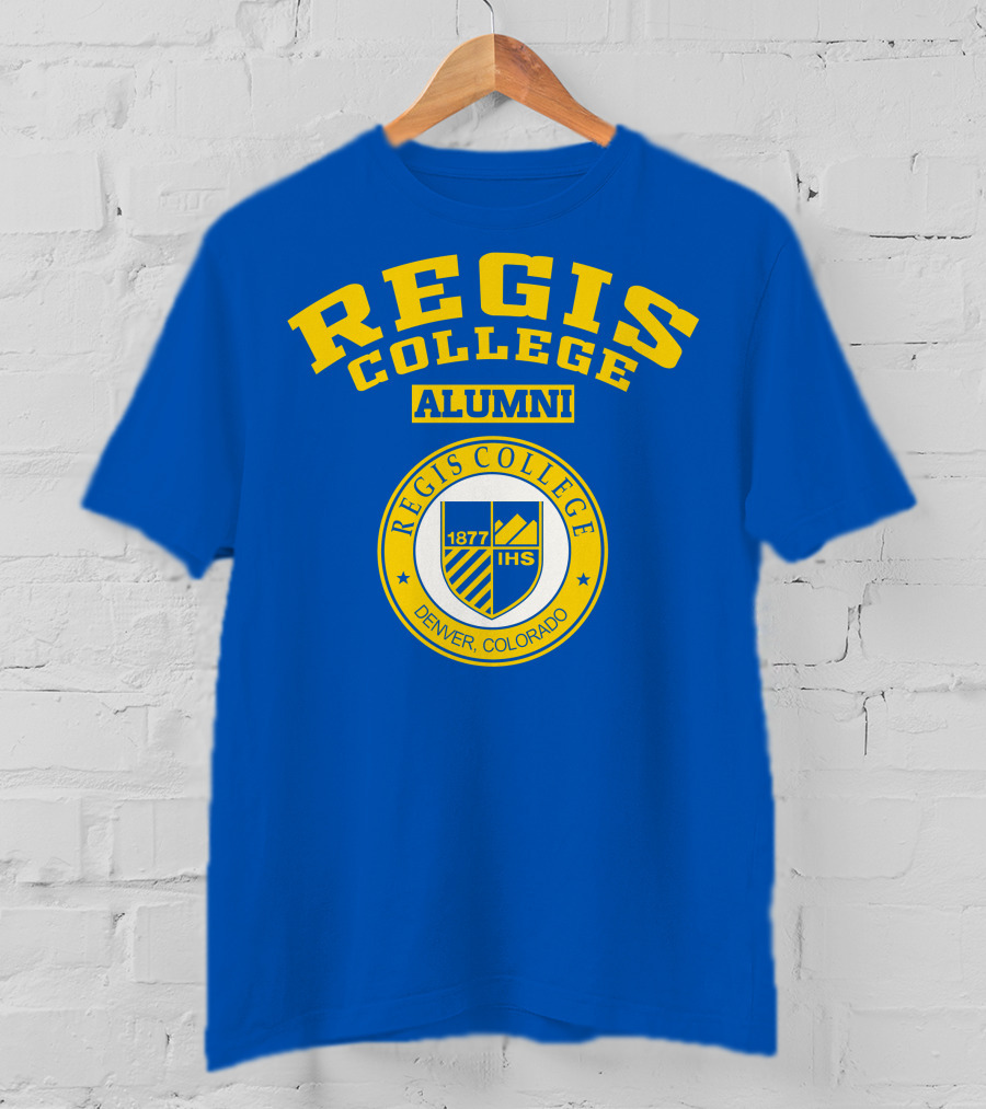 Regis College Alumni 1877 IHS Denver Colorado T-Shirt