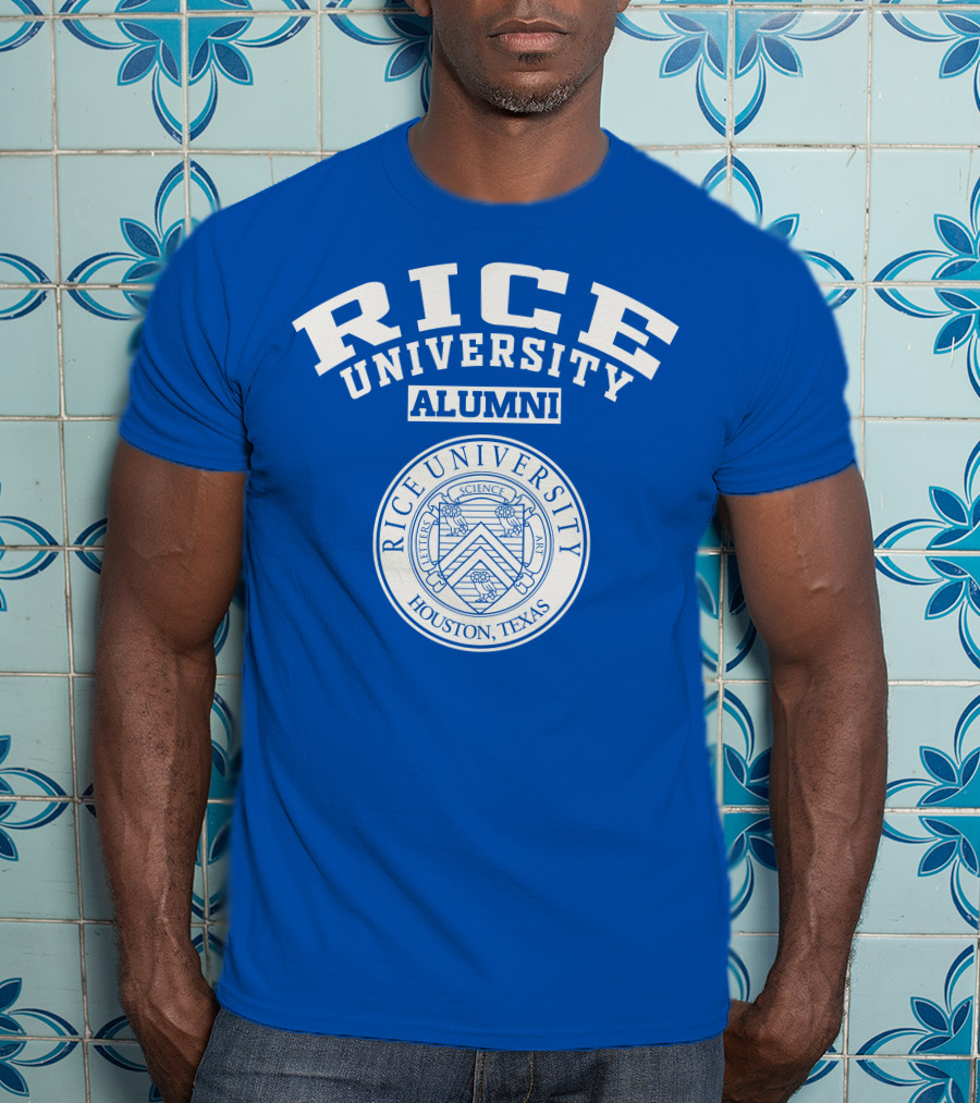 Rice University Alumni Houston Texas Logo Seal T-Shirt
