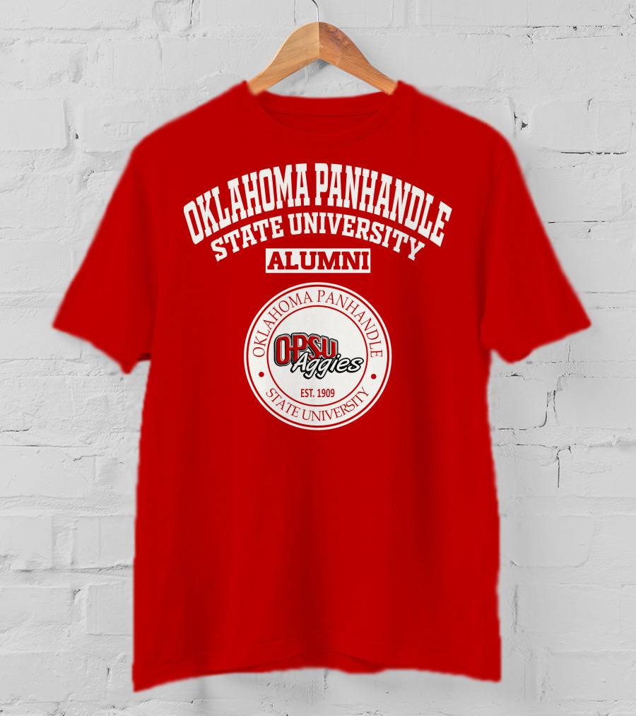 Oklahoma Panhandle State University Alumni OPSU Aggies Est. 1909 T-Shirt