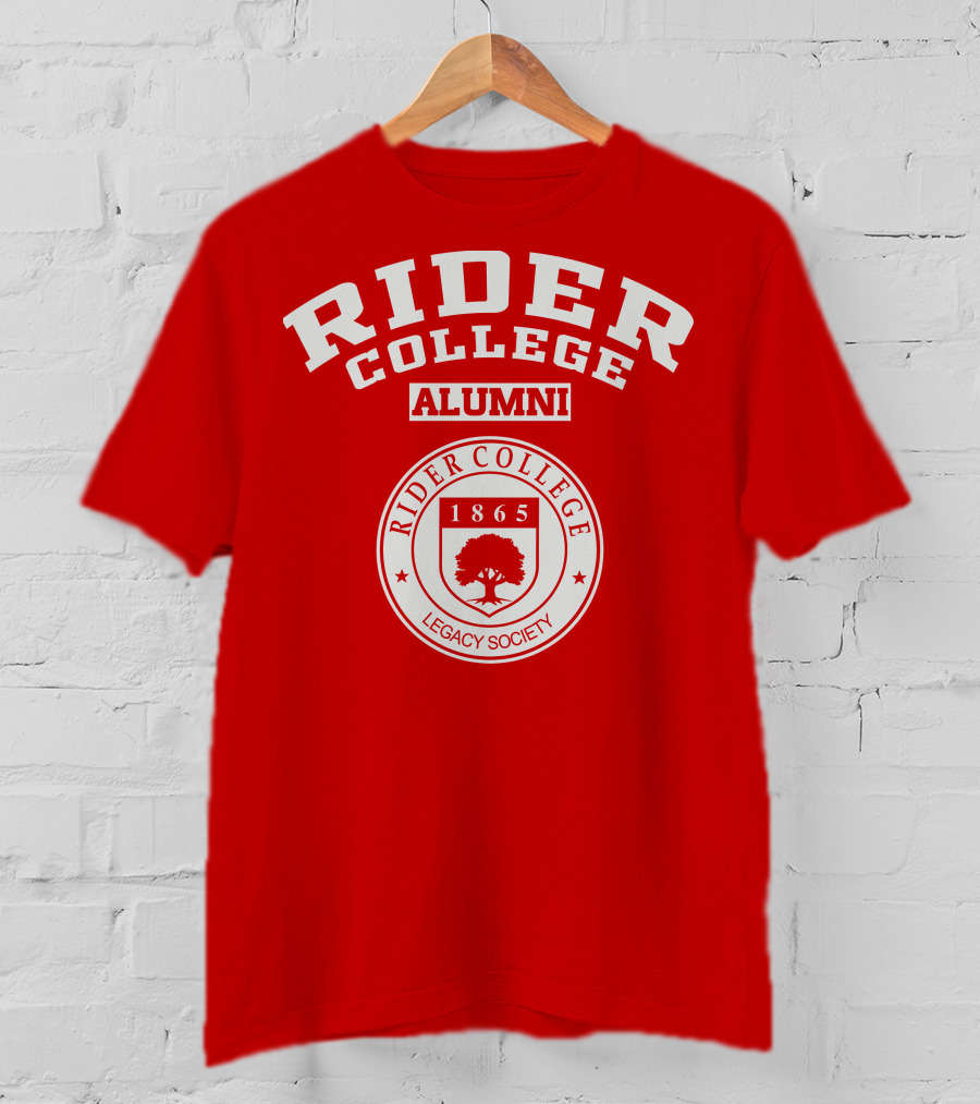 Rider College Alumni Legacy Society 1865 T-Shirt