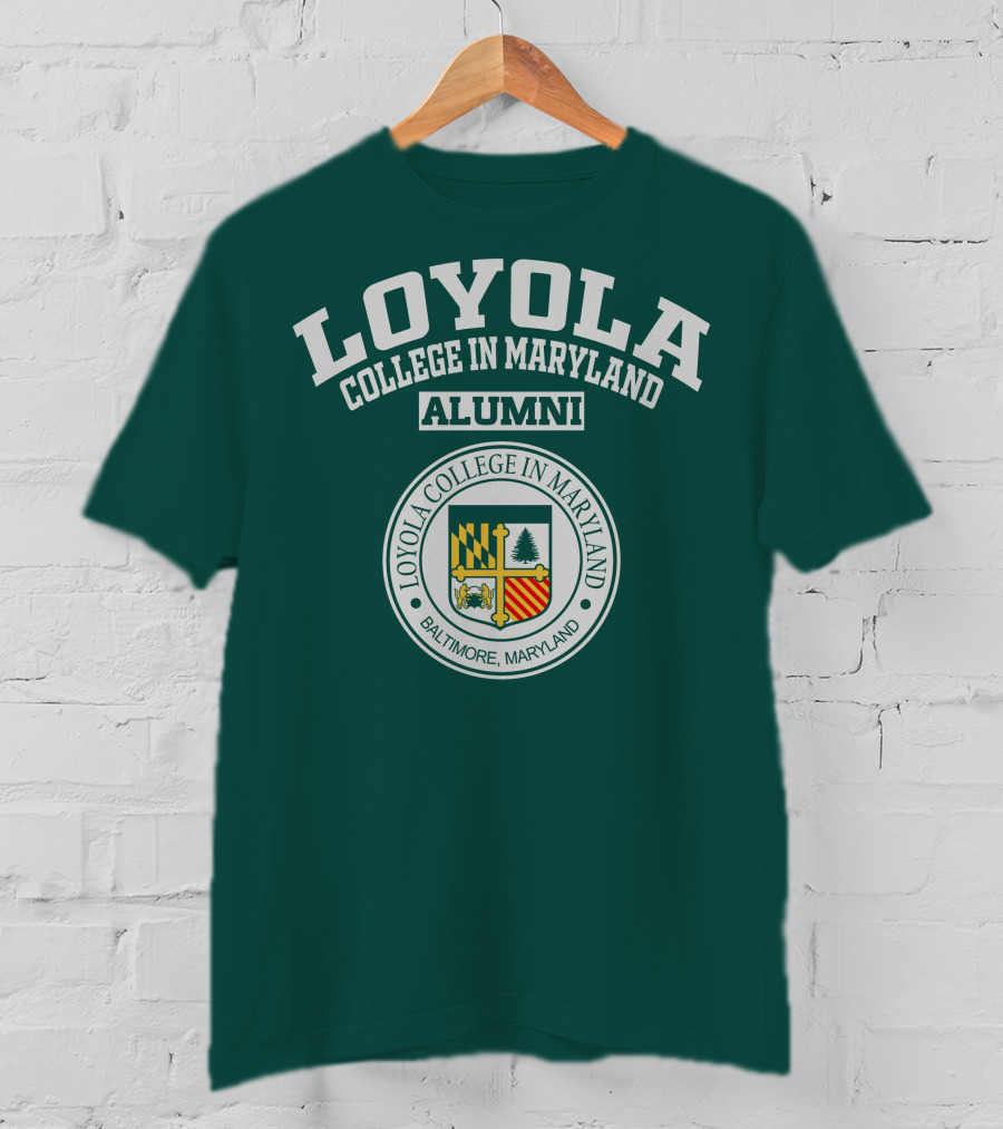 Loyola College IN Maryland Alumni Baltimore Seal T-Shirt