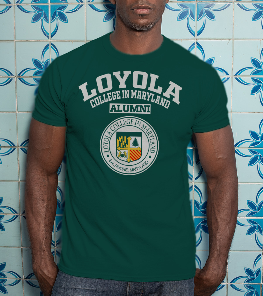 Loyola College IN Maryland Alumni Baltimore Seal T-Shirt
