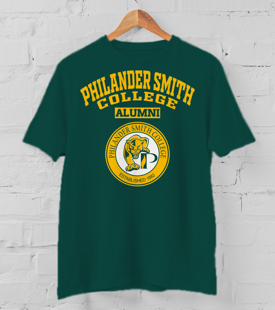 Philander Smith College Alumni Logo Panther Established 1882 T-Shirt
