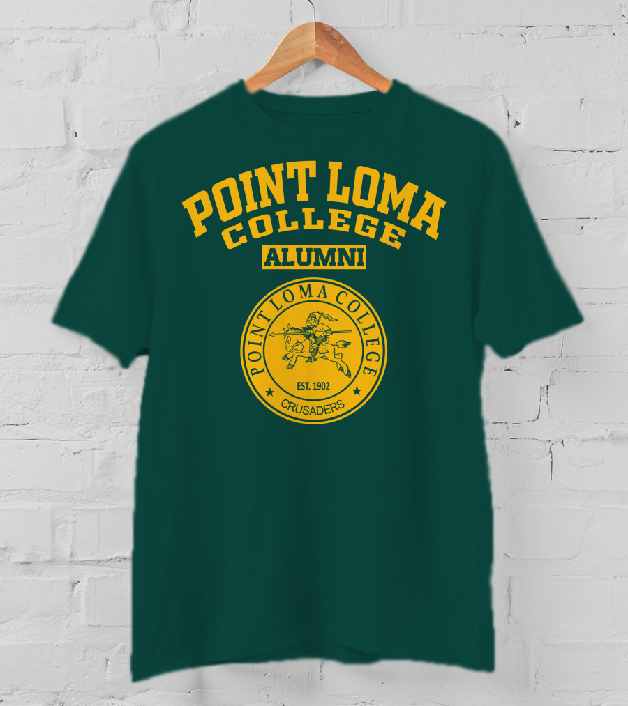 Point Loma College Alumni Crusaders Est. 1902 T-Shirt