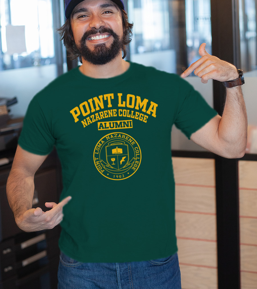 Point Loma Nazarene College Alumni 1902 Crest T-Shirt