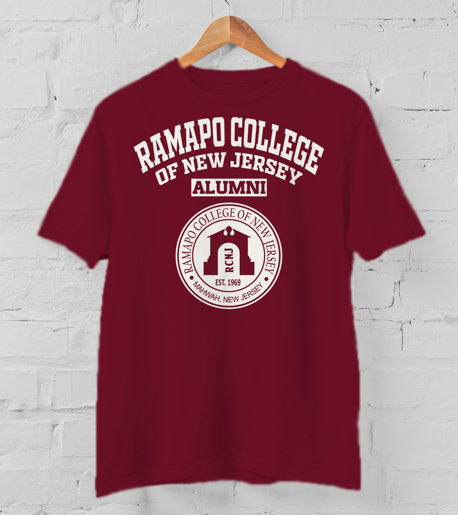 Ramapo College Of New Jersey Alumni RCNJ Est. 1969 Mahwah New Jersey T-Shirt