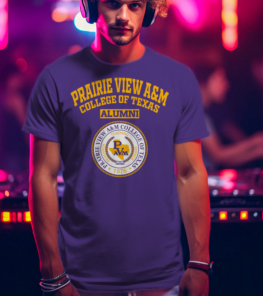 Prairie View A&M College Of Texas Alumni Seal 1876 T-Shirt