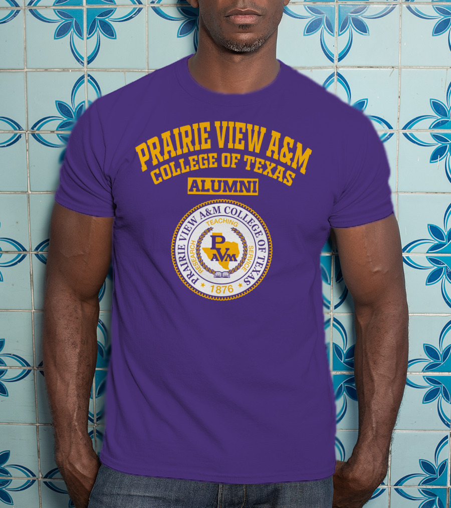 Prairie View A&M College Of Texas Alumni Seal 1876 T-Shirt