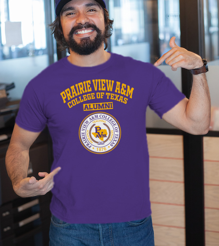 Prairie View A&M College Of Texas Alumni Seal 1876 T-Shirt