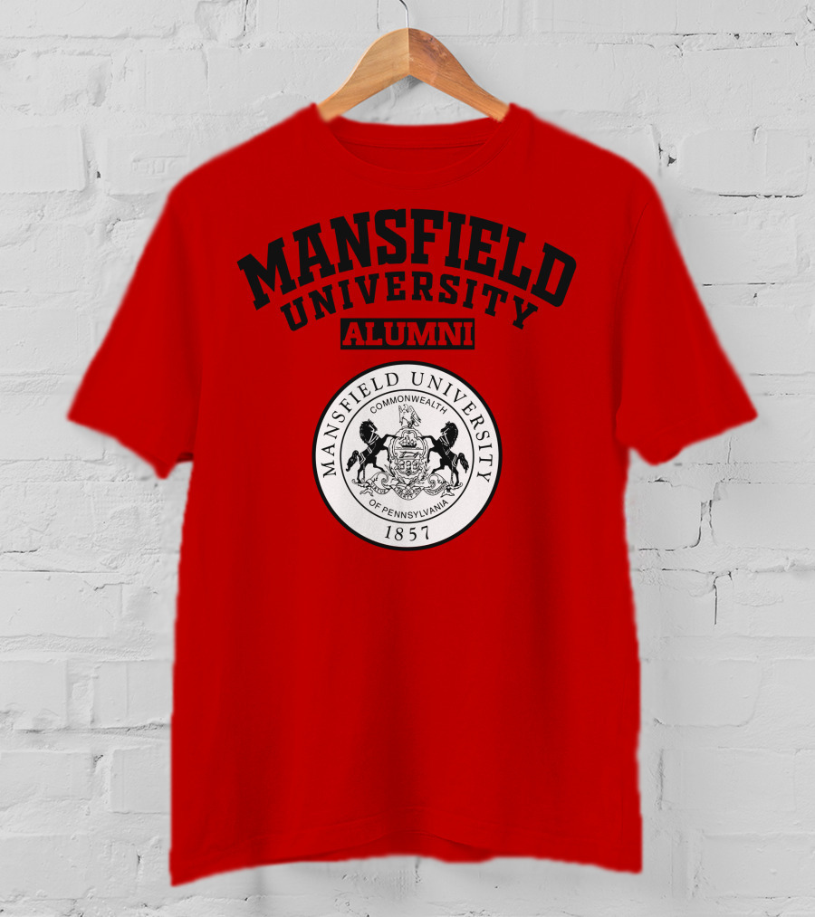 Mansfield University Alumni Commonwealth Of Pennsylvania 1857 T-Shirt