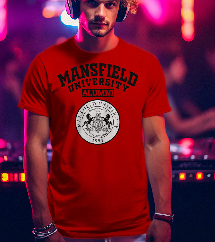 Mansfield University Alumni Commonwealth Of Pennsylvania 1857 T-Shirt