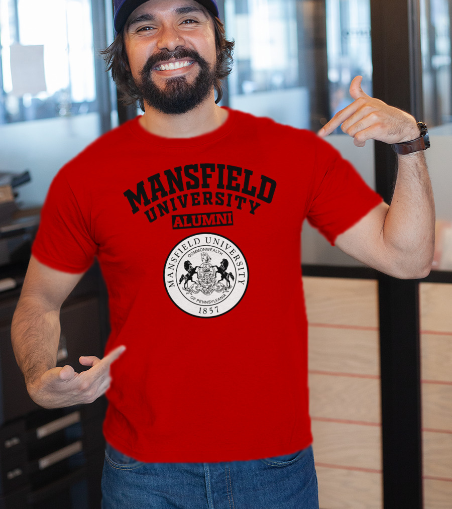 Mansfield University Alumni Commonwealth Of Pennsylvania 1857 T-Shirt