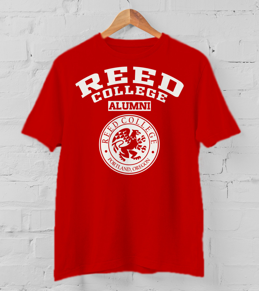 Reed College Alumni Portland Oregon Red Griffin T-Shirt