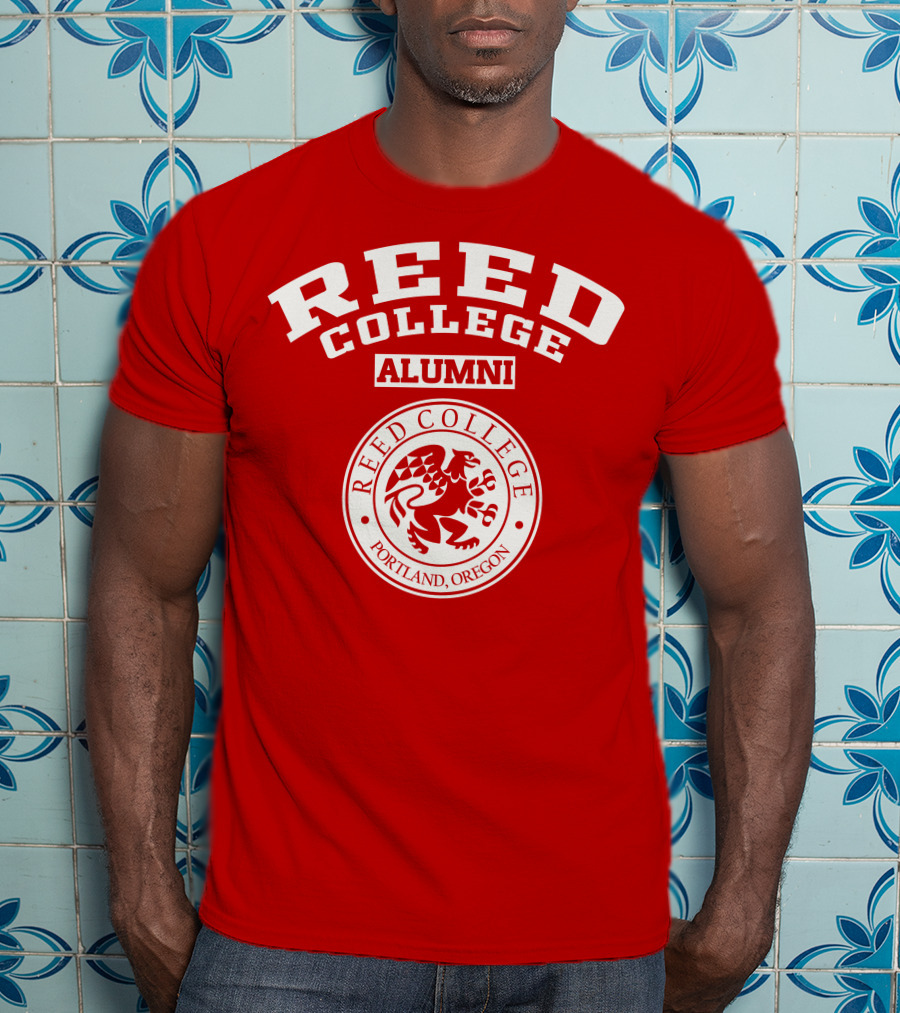 Reed College Alumni Portland Oregon Red Griffin T-Shirt
