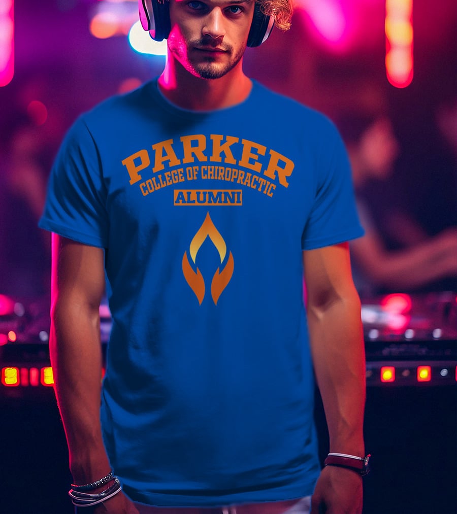 Parker College Of Chiropractic Alumni Flame T-Shirt