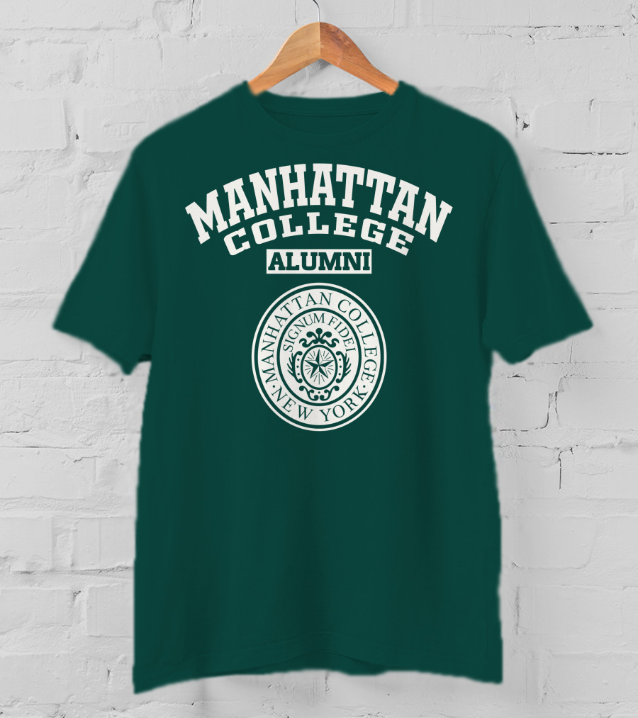 Manhattan College Alumni Signum Fidei New York T-Shirt