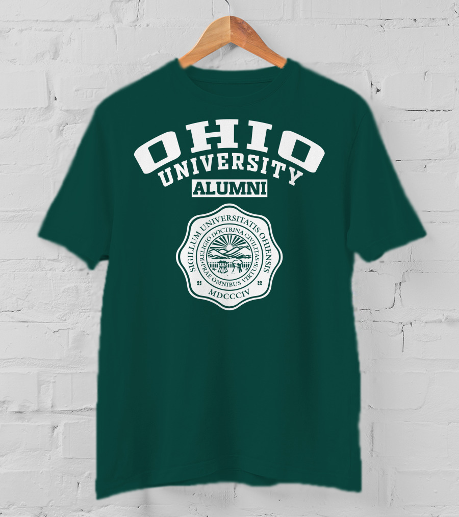 Ohio University Alumni Sigillum Universitatis Ohiensis Seal T-Shirt