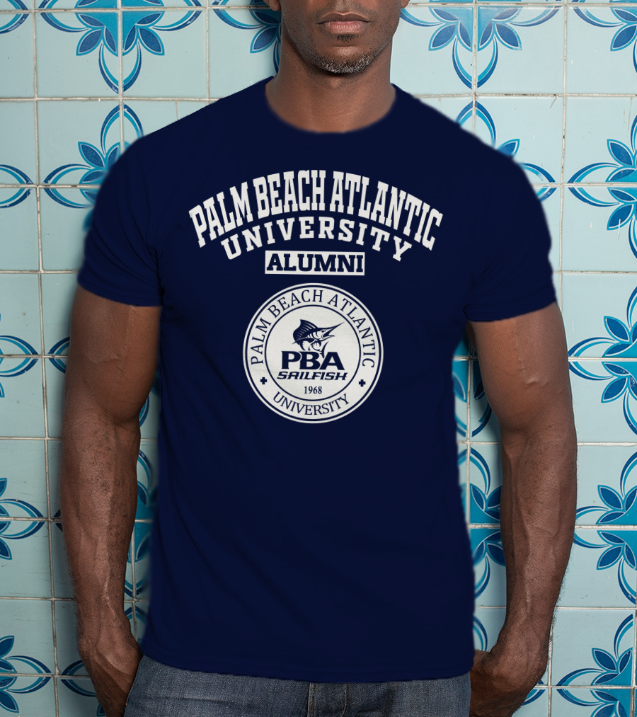 Palm Beach Atlantic University Alumni PBA Sailfish 1968 T-Shirt