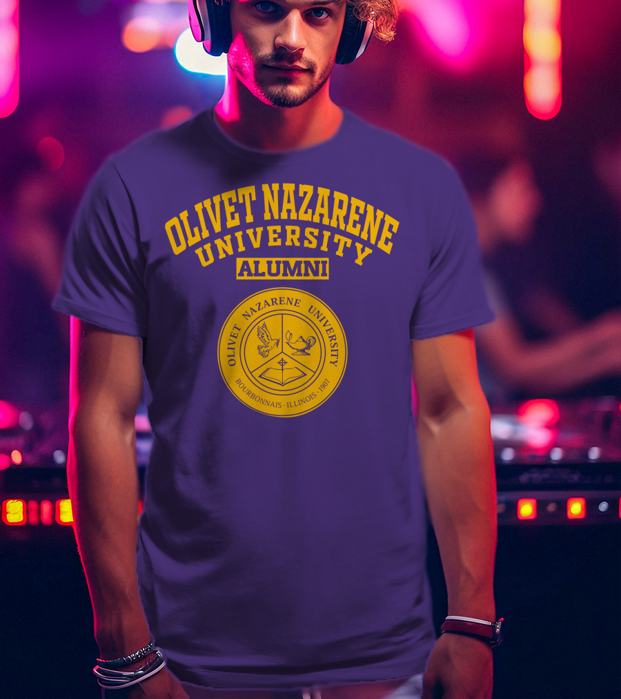Olivet Nazarene University Alumni Seal Bourbonnais Illinois 1907 T-Shirt