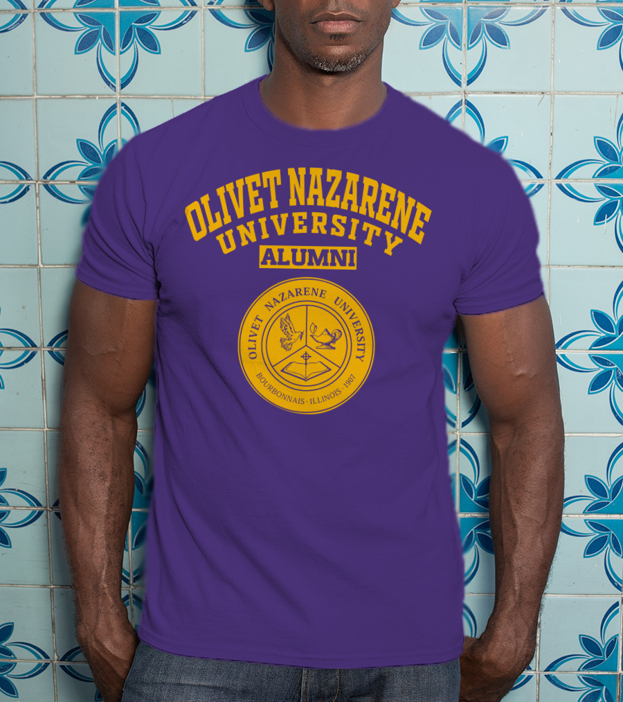 Olivet Nazarene University Alumni Seal Bourbonnais Illinois 1907 T-Shirt