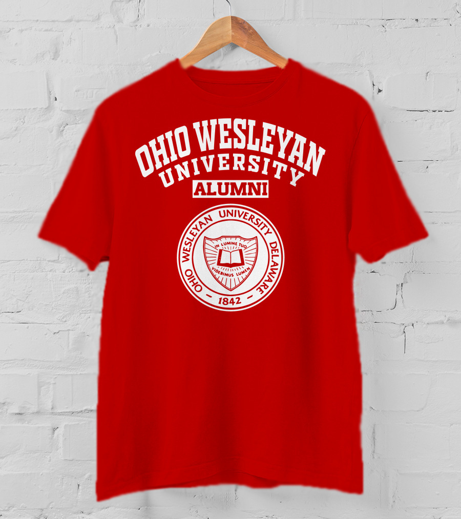 Ohio Wesleyan University Alumni Seal 1842 T-Shirt