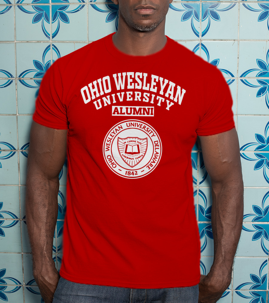 Ohio Wesleyan University Alumni Seal 1842 T-Shirt