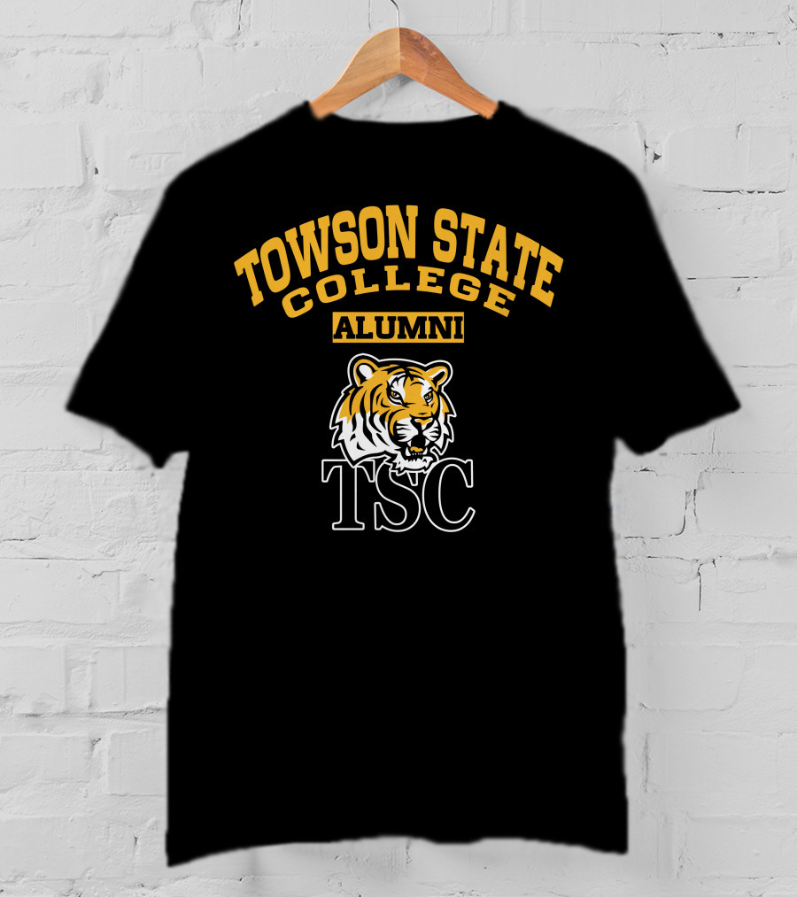Towson State College Alumni TSC Tiger T-Shirt