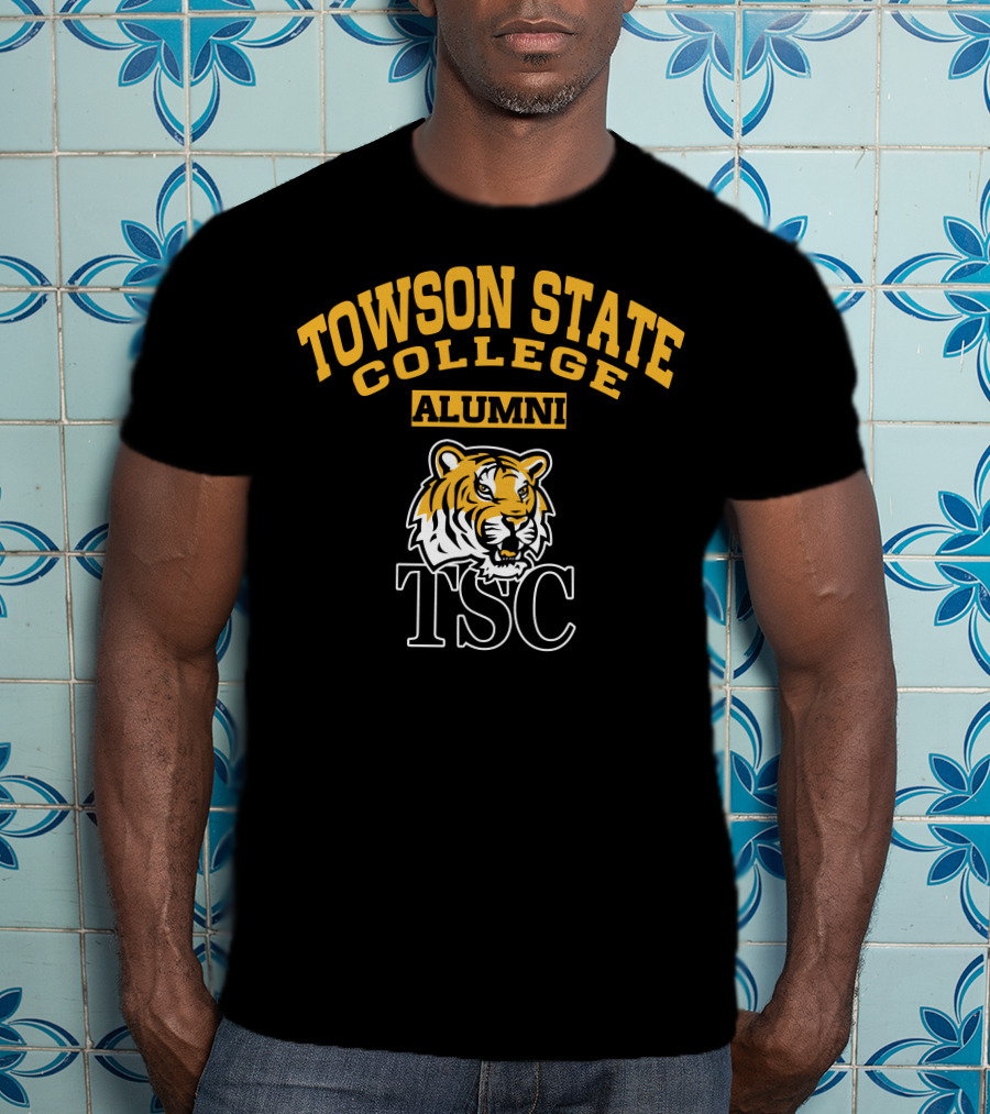 Towson State College Alumni TSC Tiger T-Shirt