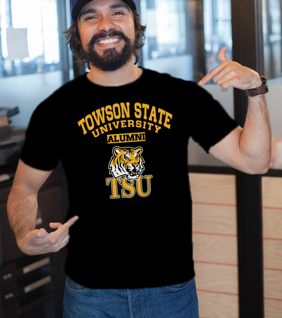 Towson State University Alumni TSU Tiger T-Shirt