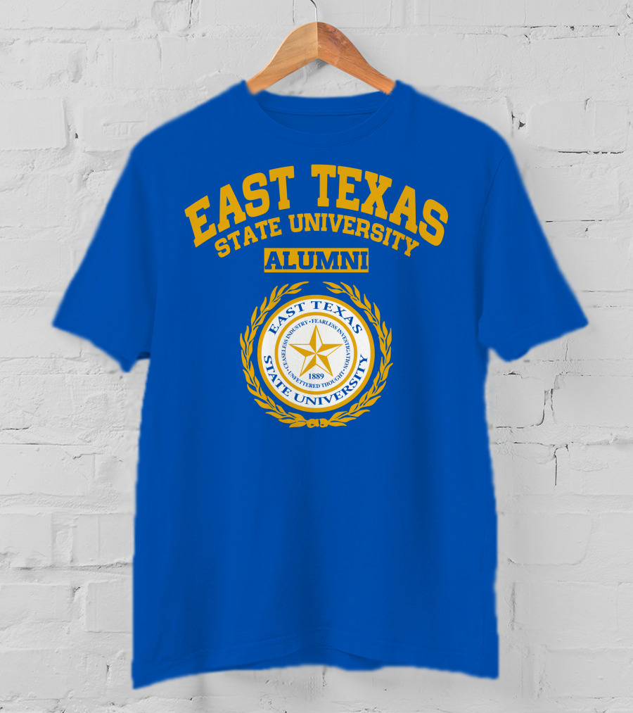 East Texas State University Alumni Logo Seal 1889 T-Shirt