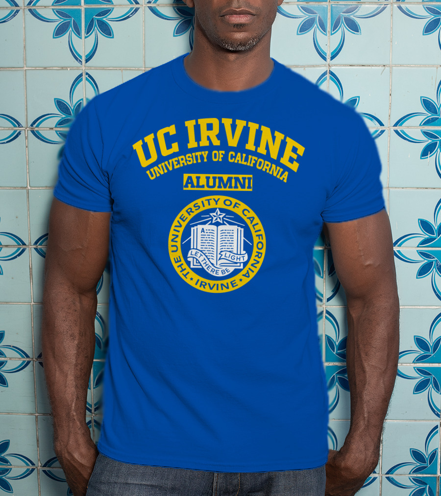 UC Irvine University Of California Alumni Seal Let There Be Light T-Shirt