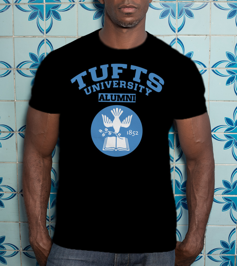 TUFTS UNIVERSITY ALUMNI 1852 Dove Seal T-Shirt