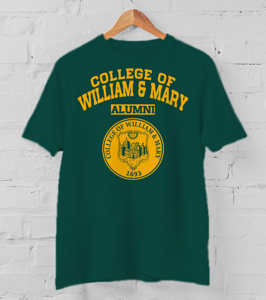 College Of William Mary Alumni 1693 Seal T-Shirt