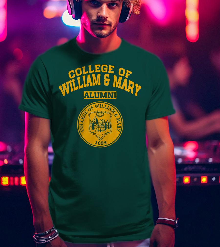 College Of William Mary Alumni 1693 Seal T-Shirt