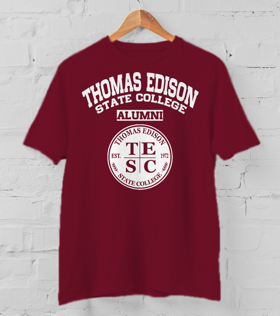Thomas Edison State College Alumni TESC Est. 1972 T-Shirt
