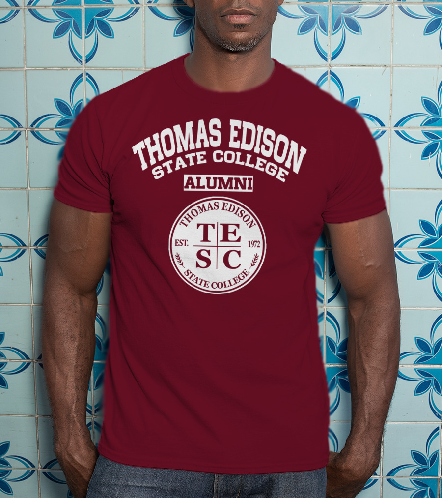 Thomas Edison State College Alumni TESC Est. 1972 T-Shirt