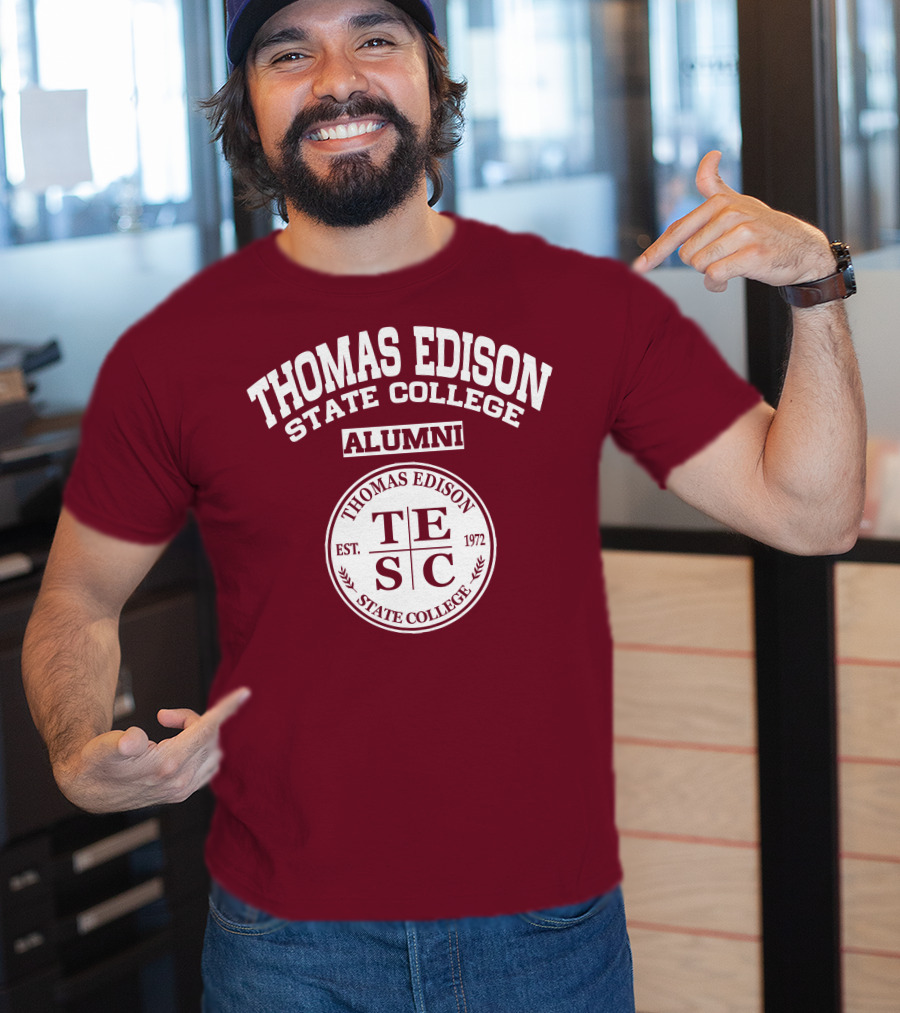 Thomas Edison State College Alumni TESC Est. 1972 T-Shirt