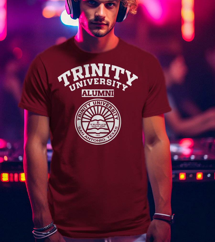 Trinity University Alumni Tribus Unum San Antonio Texas 1869 T-Shirt