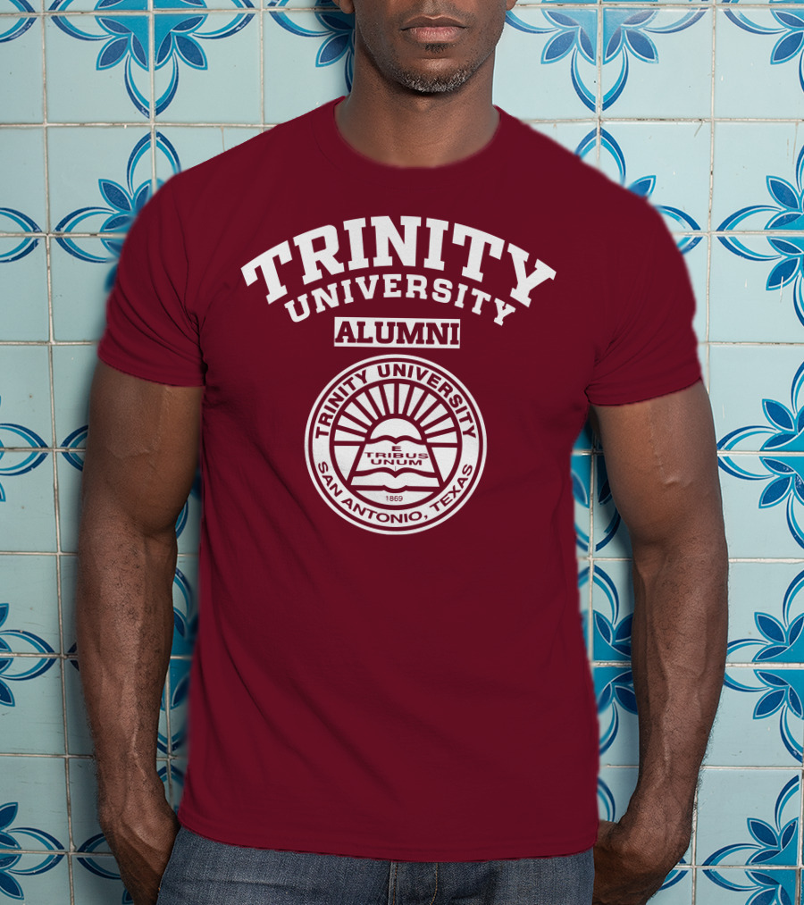 Trinity University Alumni Tribus Unum San Antonio Texas 1869 T-Shirt