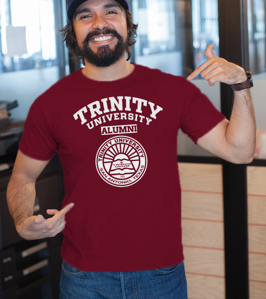 Trinity University Alumni Tribus Unum San Antonio Texas 1869 T-Shirt