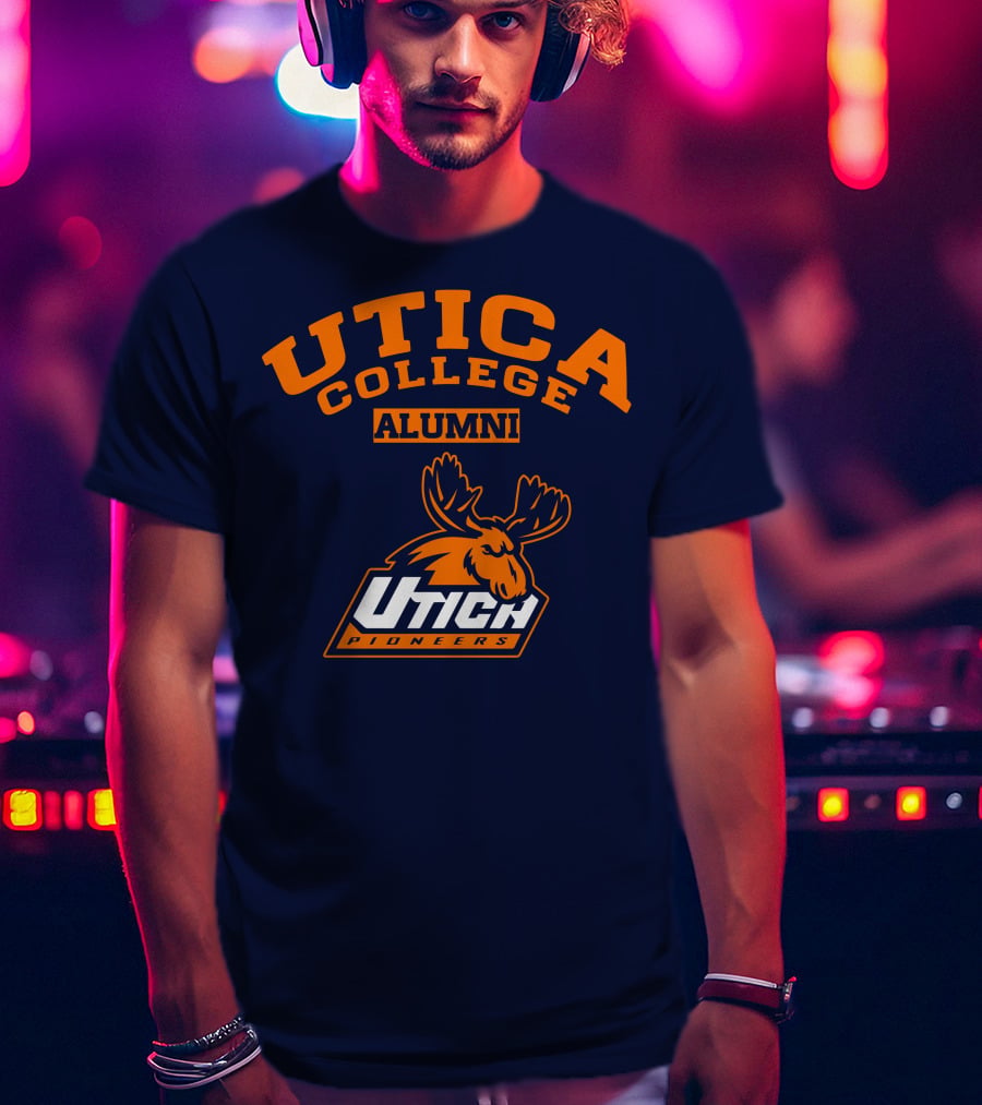 Utica College Alumni Utica Pioneers Moose T-Shirt
