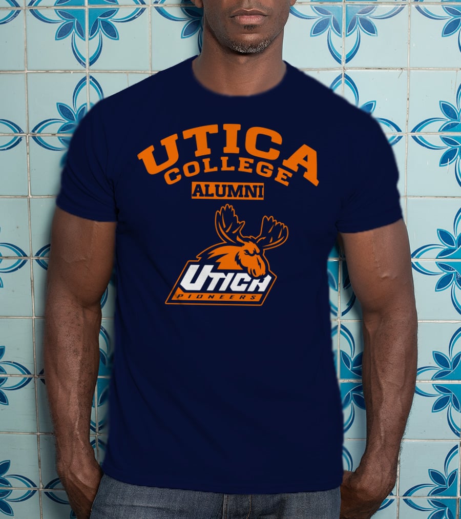 Utica College Alumni Utica Pioneers Moose T-Shirt