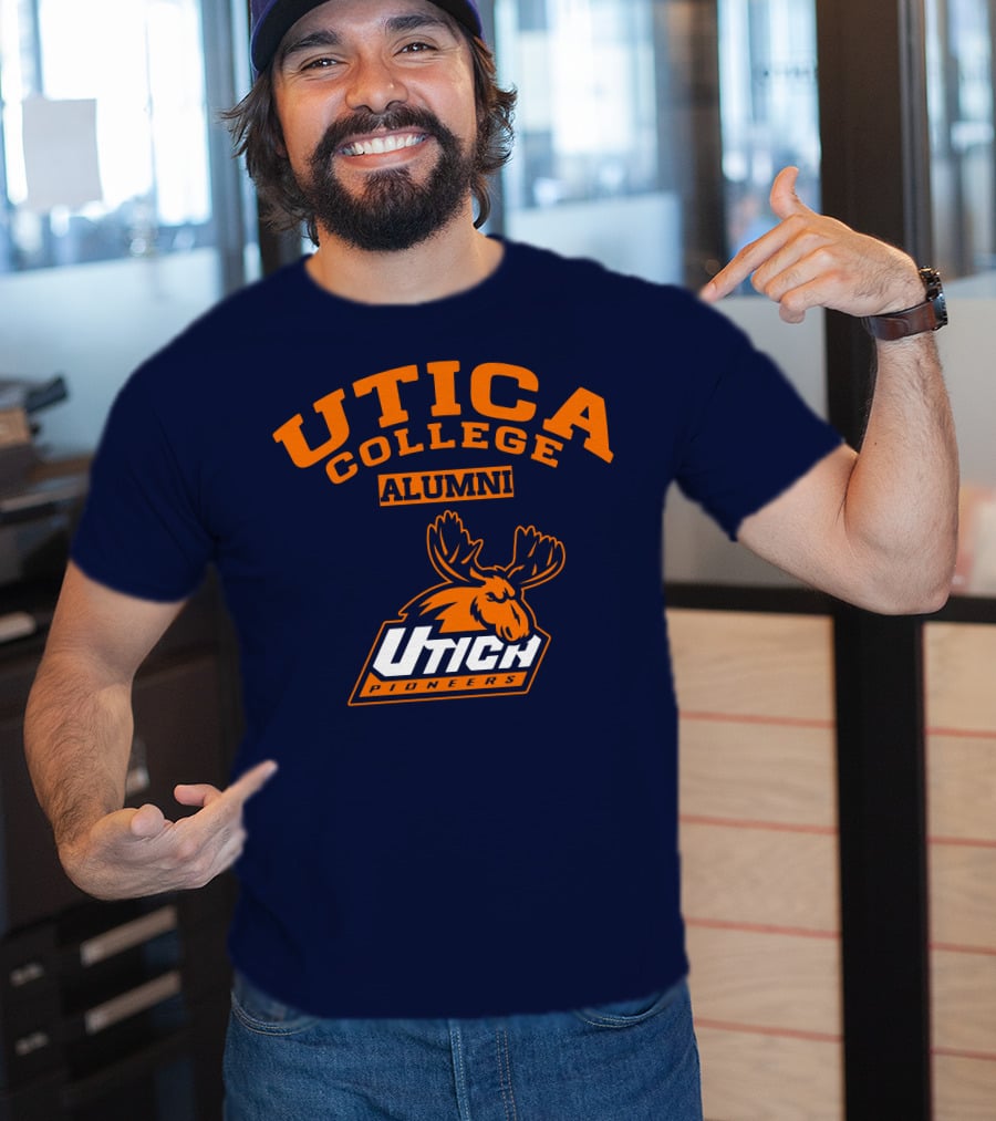 Utica College Alumni Utica Pioneers Moose T-Shirt