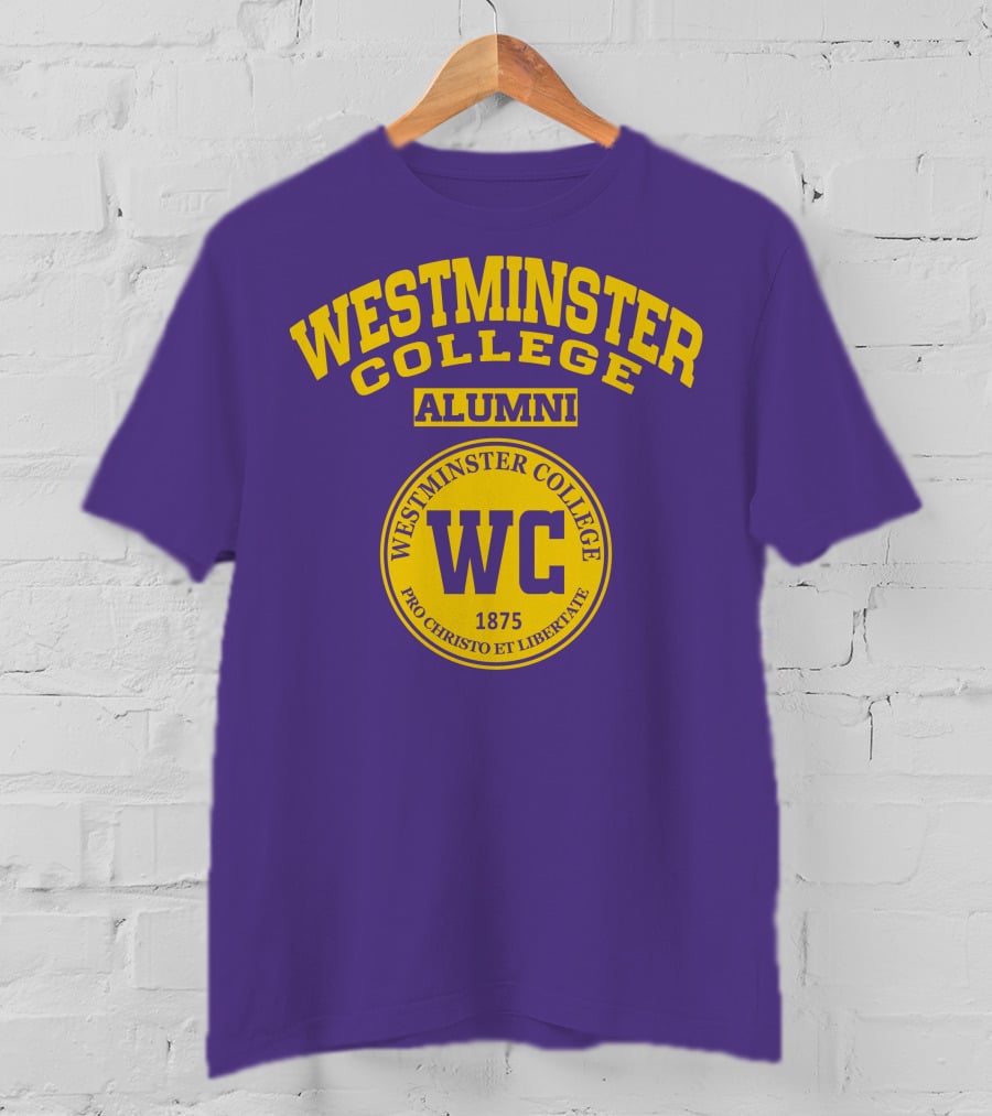 Westminster College Alumni WC Pro Christo Et Libertate 1875 T-Shirt