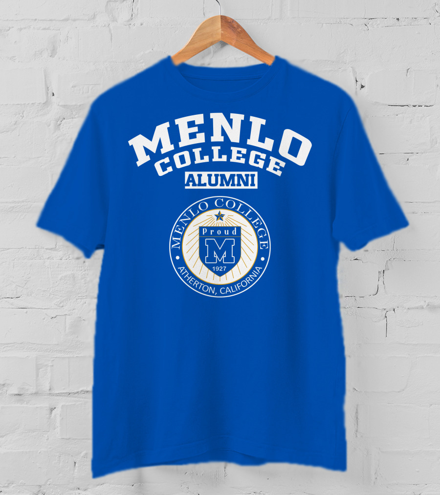 Menlo College Alumni Proud M 1927 Atherton California T-Shirt